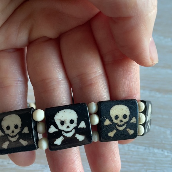 Skull bracelet beads - Picture 4 of 6
